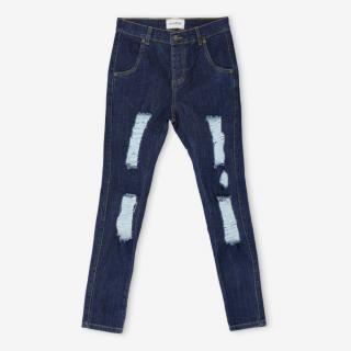 Siksilk Low Rise Rip Up Jeans