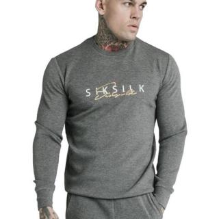SikSilk Signature Sweater [grey]