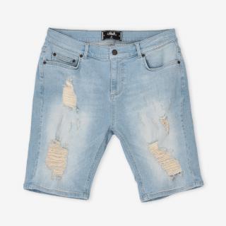 Siksilk Skinny Distressed Shorts