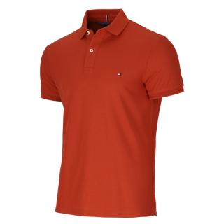 Tommy Hilfiger Cinnabar Red Polo  XM0XM02349XNG