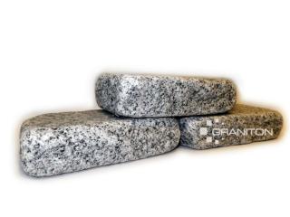Kostka granitowa bębnowana/płomieniowana 20/10/5 cm Padang Cristal