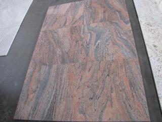 Płytki Granitowe Indian Juparana 61x61x1,5cm Polerowane