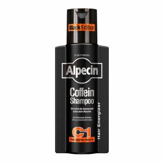 Alpecin Coffein C1 Szampon do włosów z kofeiną Black Edition, przeciw wypadaniu, 250ml