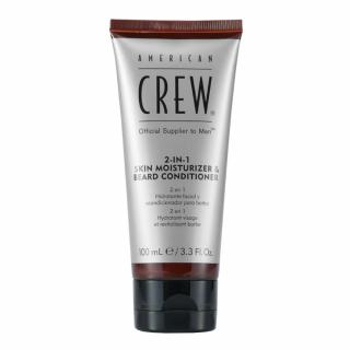 American Crew 2-in-1 Moisturizer and Beard Conditioner - Odżywczy krem do Twarzy i Brody, 100ml