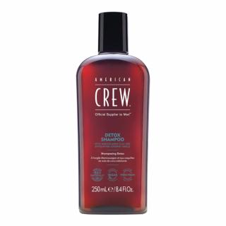 American Crew Detox Szampon do włosów oczyszczający z peelingiem, 250ml