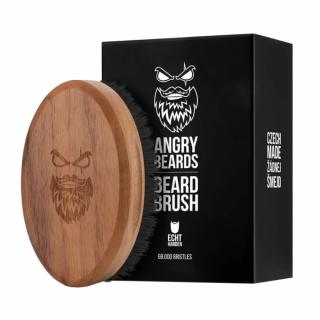 Angry Beards Harden Drewniana szczotka kartacz do brody