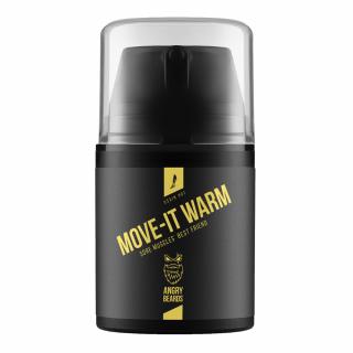 Angry Beards Move-it Warm Sportowy żel rozgrzewający Usain Hot, 50ml