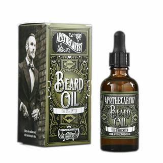 Apothecary 87 The Unscented Beard Oil - Bezzapachowy olejek do brody, 50ml