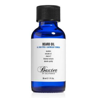 Baxter of California Beard Grooming Oil - Olejek do brody wzbogacony skwalanem i olejem z awokado, 30ml