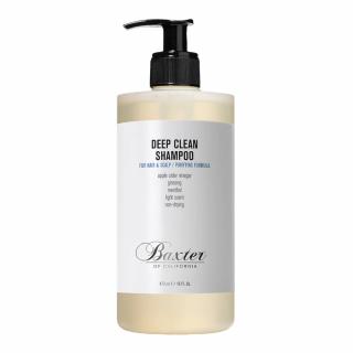 Baxter of California Deep Clean Shampoo Oczyszczający szampon do włosów i skóry głowy, 473ml