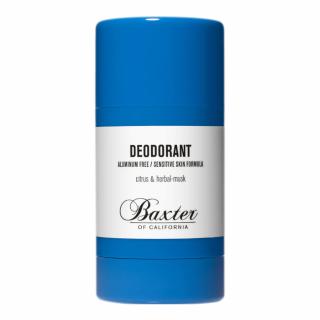 Baxter of California Dezodorant w sztyfcie do skóry wrażliwej, bez alkoholu i aluminium, 34g