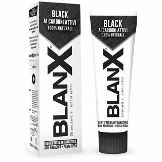 BLANX BLACK CARBONE Pasta do zębów wybielająca czarna z węglem aktywnym 75ml