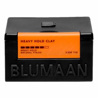 BLUMAAN Heavy Hold Clay - Ginka do włosów, 71g
