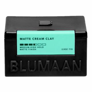 BLUMAAN Matte Cream Clay - Matowa kremowa glinka do włosów, 71g