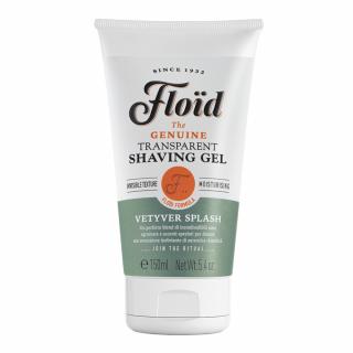 Floid Transparent Shaving Gel Vetyver Splash - Przezroczysty żel do golenia, 150ml