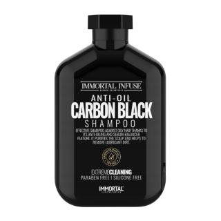 IMMORTAL Carbon Black Oczyszczający Szampon do przetłuszczających włosów, 500ml