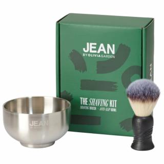 JEAN by Olivia Garden The Shaving Kit - Zestaw do golenia (Pędzel do golenia + misa do golenia)