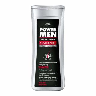 Joanna Power Men Szampon wzmacniający dla mężczyzn, do włosów wypadających, 200ml