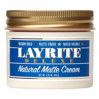 LAYRITE NATURAL MATTE CREAM - Naturalnie Matowa Pomada do Włosów 120 g