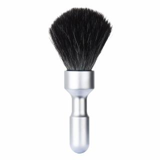 Merkur Shaving Brush Futur Matt Chrome 1700 Pędzel do golenia Black Fibre