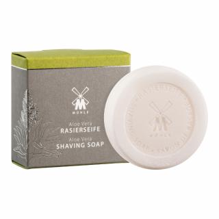 MUHLE Aloe Vera Shaving Soap - Mydło do golenia z aloesem, 65g