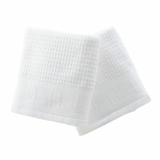 MUHLE Ręczniki do golenia 50 x 70 cm, czysta bawełna, 2 sztuki