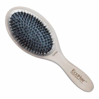 Olivia Garden EcoHair Paddle Combo, Bambusowa szczotka do włosów z włosiem z dzika