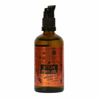 Pan Drwal Steam Punk Working Class Hero Olejek do brody, Barber Size, 100ml