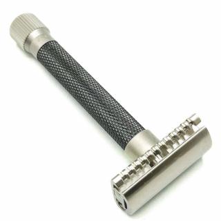Parker VARGR Open Comb Maszynka do golenia na żyletki, z regulowanym otwartym grzebieniem