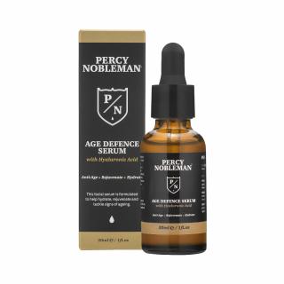 Percy Nobleman Age Defense Serum do twarzy z kwasem hialuronowym, 30ml