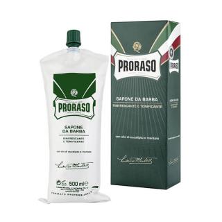 PRORASO Krem do golenia Eukaliptus i Menthol, linia zielona, XXL 500ml