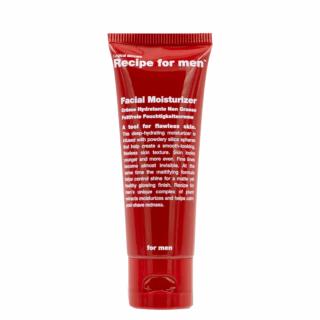 Recipe for men: Facial Moisturizer - Nawilżający krem do twarzy dla mężczyzn, Travel Size, 25ml
