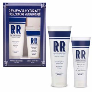 Reuzel RR Renew  Hydrate Kit - Zestaw do twarzy dla mężczyzn (Krem do twarzy + Krem pod oczy)