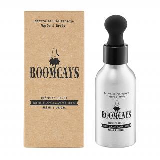 ROOMCAYS Odżywczy olejek do pielęgnacji wąsów i brody, 50ml