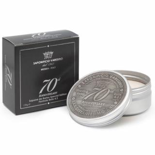 Saponificio Varesino 70th Anniversary Mydło do golenia w aluminiowym tyglu, 150g