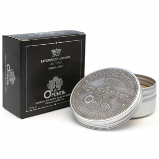 Saponificio Varesino Opuntia Mydło do golenia z z ekstraktem z opuncji figowej w aluminiowym tyglu, 150g