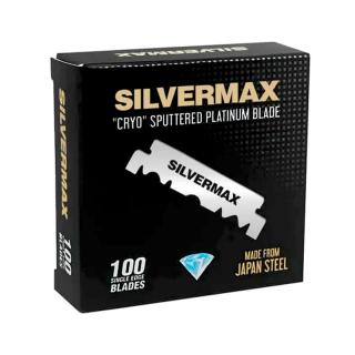 SILVERMAX Żyletki do Brzytwy Połówki 100 sztuk