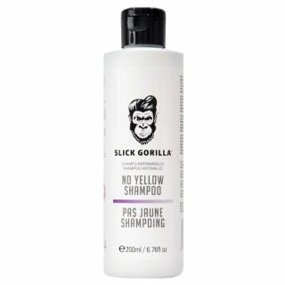 Slick Gorilla No Yellow Szampon do włosów blond, rozjaśnianych i siwych, 200ml