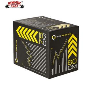 SKRZYNIA PLYOMETRYCZNA SOFT 75x60x50CM HMS PREMIUM