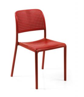 Krzesło Bora Bistrot  NARDI czerwone