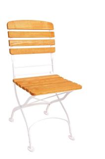 Krzesło metalowe składane London Rondo
