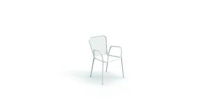 Krzesło metalowe z siatki Lucky TALENTI