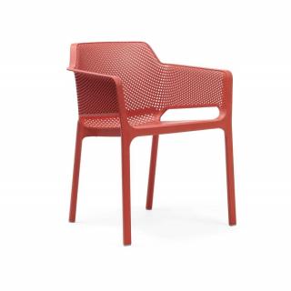 Krzesło Net Nardi Czerwone Corallo