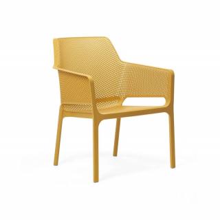 Krzesło ogrodowe Net RELAX Żółte Senape Nardi