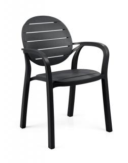 Krzesło ogrodowe Palma Nardi antracytowe