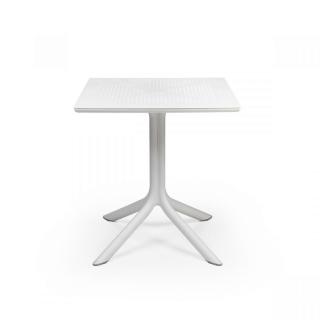 Stół CLIP Nardi 70x70 cm biały