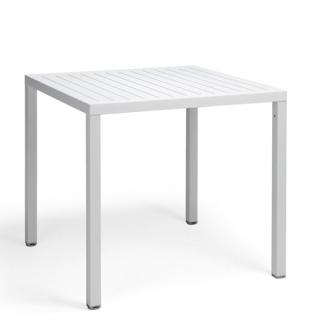 Stół ogrodowy Cube 80x80 biały | Nardi