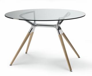 Stół okrągły Metropolis Natural Scab Design