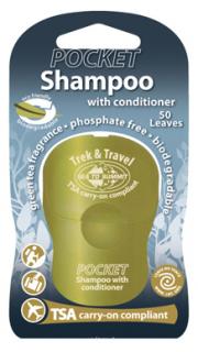 Sea to Summit szampon z odżywką w listkach Pocket Conditioning Shampoo