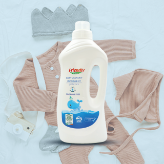 Bezzapachowy płyn do prania ubranek dziecięcych, 20 prań, 1 L
